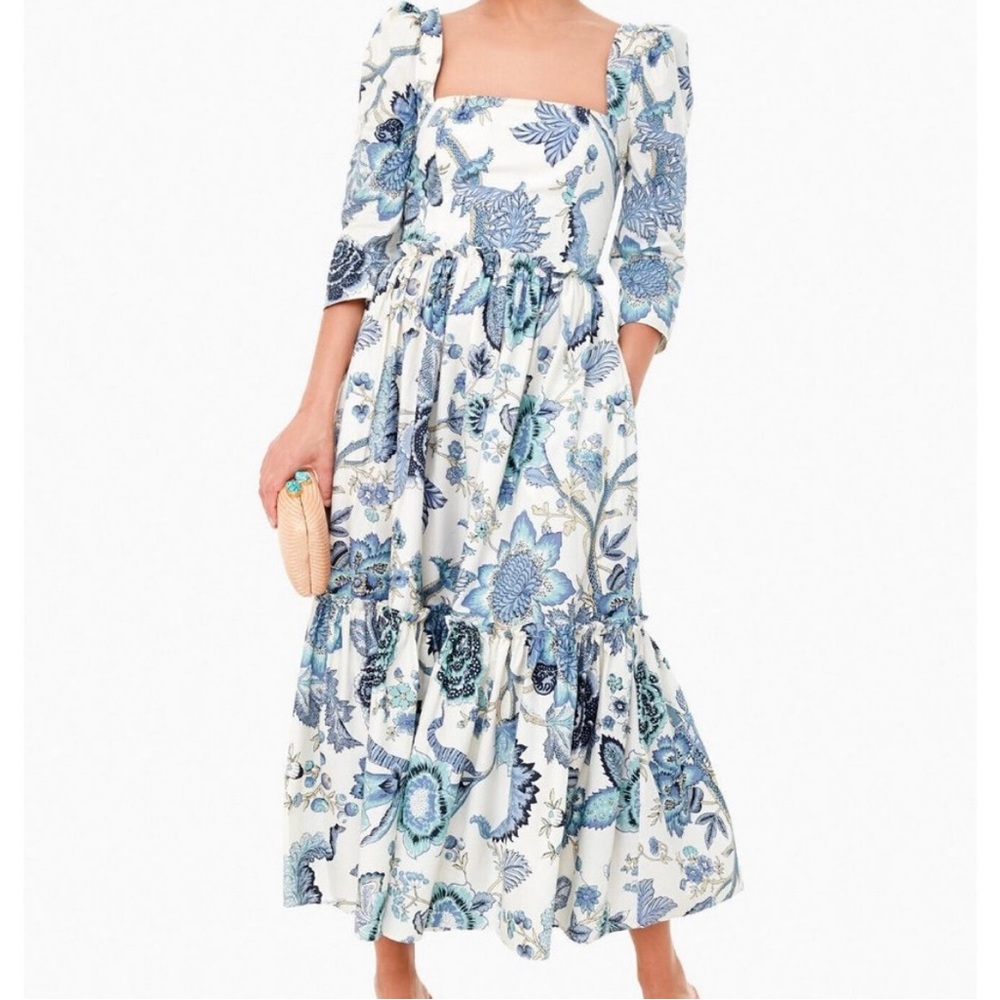 Cara Cara Blue Floral Dress